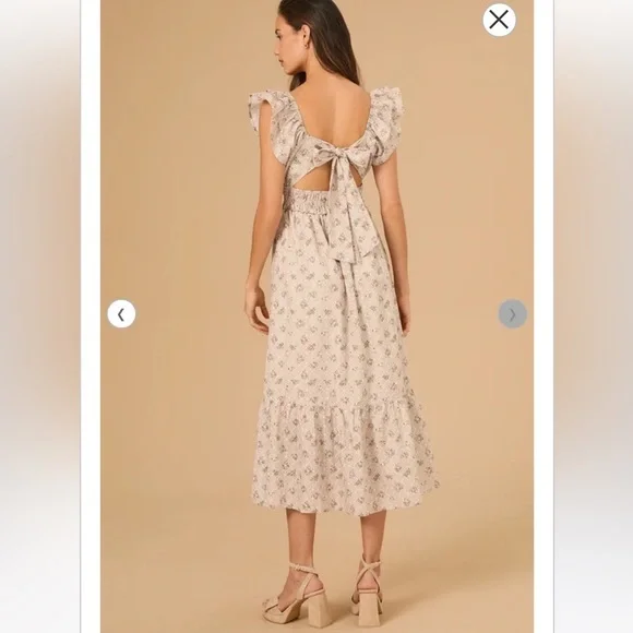 New with tags Altar’d state Gwen floral dress - Picture 5 of 5